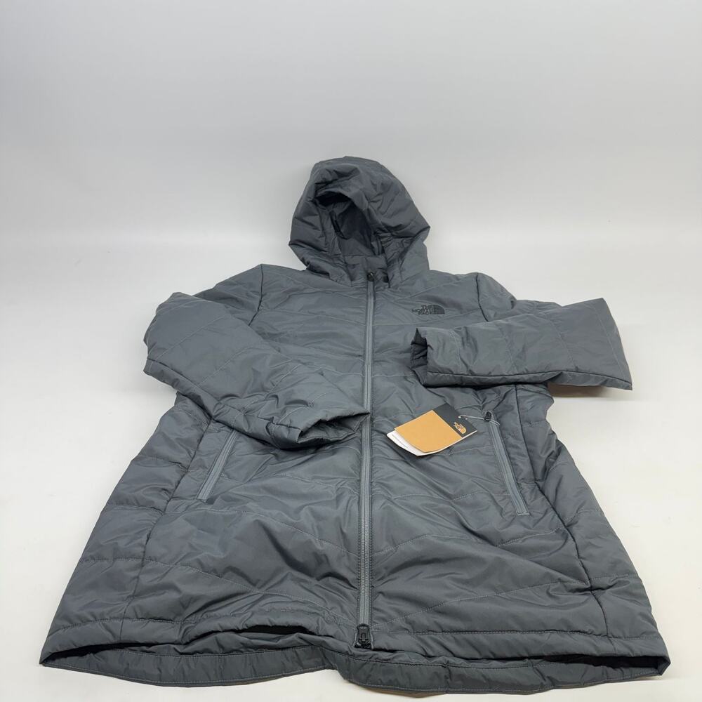 The North Face Womens Tamburello Parka Jacket Vanadis Grey Size XL New
